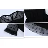 Girl Dresses Girls Summer Black Mesh Princess Dress Kids Dot Party For 3T 4T 6 8 9 10 12 jaar kinderkledingjurken