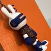 Designer Keychain 2023 Cool Rabbit en Panda Key Chain Fashion Trend Doll Key Chain Het is heel schattig M0YV#