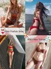 Zwemkleding bikini dames zwempak zwemkleding duwen bh bikini's set hoge taille stringbaden voor vrouwelijke Braziliaanse strandkleding 230518