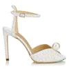 Buty na wysokim obcasie buty ślubne Wysokiej klasy Kopciuszek Bride Rhinestone Pearl Pearl's Women's