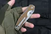 SW6720 StrVival Folding Nóż 440B Tytanowa powłoka Punkcja Point Blade G10/stalowy noża EDC z pudełkiem detalicznym