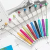 EE. UU. Add A Bead DIY Pen Bolígrafos bolígrafo suave lámpara personalizable Trabajo Herramienta de escritura artesanal bolígrafo suave