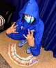 Trapsuits voor heren Trapstar Man Set Chenille Decodeerd Hooded Tracksuit Bright Dazzling Blue White Trapstar Jacke Schwarz Woman Pak een nieuw ontwerp 90es