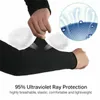 Knee Pads 1Pair Cut-Resistant Arm Guard Sleeve Outdoor Work Safety Protection Black Anti-cutting Protective Glove Sleeves