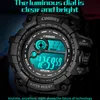 Wristwatches Cool Luminous Men Sport Watch Highend Silicone Strap Military Wrist Led Calendar Waterproof Digital reloj de hombre 230517