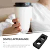 Cups Saucers 2Pcs Take Out Beverage Holder Packing Box Food Delivery Service Cup Drink Carrier Coffee Trays