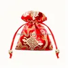 Other Festive Party Supplies Damask Candy Bag Dstring Jewelry Pouches Favor Gift Storage Packing Pouch Drop Delivery Home G Dhodk