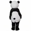 Simulazione Panda Costumi mascotte Personaggio dei cartoni animati unisex Vestito Vestito Halloween Adulti Taglia Festa di compleanno Vestito da festival all'aperto