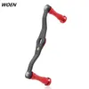 Woen Fishing Wheel Rocker Arm 105 мм углеродного двойного рокера