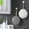 Neue Handtuch Küche Handtücher Badezimmer Weichen Plüsch Chenille Hängen Handtuch Schnell Trocknend Handtuch Für Trockene Hände Ball Handtücher für Hand