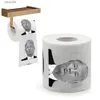 Serviettes en papier Blague Fun Papier Mouchoir Gag Cadeau Blague Blague Creative Salle De Bains Drôle Papier Toilette Président Donald Trump Papier Toilette Dropshipping T230518