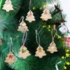 Christmas Decorations Decoration DIY Santa Claus Kraft Paper Elk Gift Wrapping Xmas Hanging Label Cards Tree Tag