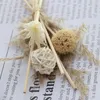 Decorative Flowers 1 Set White Immortal Flower Fragrance Stick Fireless Rattan Sticks Diffuser DIY Home Decor