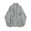 Vestes pour femmes Vintage Baggy Denim Jacket Womens Oversize Washed Jean Coat Streetwear