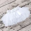 INS Children's Skirt Cute Mesh Girl Half Skirt Baby Tutu Skirt Baby Bottom Short Skirt DH043