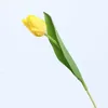 Nova flor de simulação de alta qualidade hidratante tulipa decoração de fotografia decoração de casa flores artificiais decorações de casamento