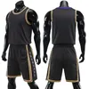 Running Sets aangepaste basketball jersey pak heren sportvest mannelijke kinderen kinderen training top shorts set mouwloze uniform gym fitness 230518