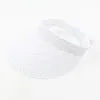 Ball Caps 2023 Sun Visor Hats For Women Fashion Lace Straw Wide Brim Cap Summer UV Protection Foldable Hollow Top Sunscreen