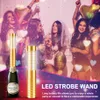 Rechargeable LED stroboscope bâton Champagne bouteille clignotant bâton lumière lueur lampe pour KTV Bar Club fête d'anniversaire décoration