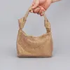 Bolsos de noche Boda Nupcial Diamantes de imitación Señora Pequeño Día Embrague Fiesta Nuevo diseño Bolsos suaves Cremallera Monedero 230427