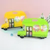 Emballage cadeau 5 pièces dessin animé voiture forme bonbons sacs Cookie Snack en plastique enfants anniversaire Festival fête faveur emballage sac décor fournitures