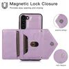 Crossbody Magnetic Envelope Vogue Phone Case for iPhone 14 13 12 Pro Max Samsung Galaxy S23 Ultra S22 Plus S21 S20 S21FE S20FE Multiple Card Slots Leather Wallet Shell