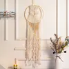 New Boho Macrame Tapestry Wall Walling Diy Room Decoração Kids Handmade Tecida Decoração de casa