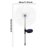 Vuurwerk Zonne -lichten Outdoor LED Koperdraad Waterdichte tuin Vuurwerk Lamp Decoratief voor Decor