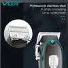 Hair Trimmer VGR Hair Clipper Professional Clipper Regulowana maszyna do cięcia włosów Elektryczna mocna moc przewodowa dla mężczyzn V-123 230518