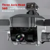 BEAST SG906 MINI 5G GPS DRONE 4K Professional HD Dual Camera Brushless 360 ﾰ Hinder Undvikande Foldbar Quadcopter RC Dron