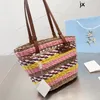 Designer Fold Shopper Beach Bags Womens Luxury Purse A5 Tote Handväska Raffias Clutch Bucket Bag Straw Weave Axel Crossbody Basket Bag 7870