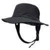 Berets Summer Wide Brim Sun Visor Panama Hat For Men Foldable Hiking Fishing Bucket Hats Men's UPF 50 Surf Sunscreen Fisherman's