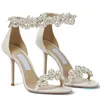 Eleganti abiti da sposa, sandali, scarpe Maisel Lady Pearls, cinturino alla caviglia, marchi di lusso