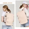 Bolsas ao ar livre laptop saco de ginástica mochila molhada mochila mochila feminina mochila feminina feminino nylon ombro de aluno de avião de viagem de viagem de fim de semana nadar