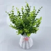 Decorative Flowers 10 Pieces ABS Fake Plant Portable Replacement Home Office Balcony Restaurant Cafe Artificial Leaves