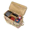 Depolama Çantaları Açık Kamp Çantası Büyük Kapasiteli Taşınabilir Katlanabilir Tırnak Tokası Katmanlı Piknik Tencere Ket Sütü