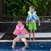 Nadmuchiwane pływaki rurki nadmuchiwane opaski ramionowe pływające kamizelki kurtki pływackie dzieci pływające pływaki rurka basen z noszeniem rękawów rurka rurka kamizelka życiowa 230518
