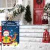 Neues neues Weihnachtsgarten-Banner, Weihnachtsmann, Schneemann, Heimdekoration, Banner, Winter, frohe Feiertage, Zuhause, hängende Flaggen-Dekoration