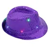 Ball Caps Spring Summer Retro Jazz Hat Sparkling High Bright Cap PartyBall