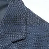 Men's Suits Suit Jacket Men Clothing 2023 Spring Summer Snake Jacquard Breathable Casual Blaser Masculino Single-Breasted Slim Blazer