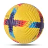 Sporthandskar Soccer Balls Standard Storlek 5 4 PU Material Högkvalitet Sömlös utomhusfotbollsträning Match Child Men Futebol 230518