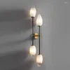 Lampade da parete Decorazioni moderne Luminaria Led Accessori per la decorazione del soggiorno Luci per interni rustici Stili di lampade antiche per dormitori