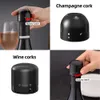 New 1/2/3 Piece Reusable Leak Proof Silicone Wine Corks for Wine Champagne Bottles Silicone Seal Caps