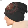 Beanie/Totenkopf-Kappen, Motorhaubenhüte, Wikinger, Ragnar Lothbrok, Männer und Frauen, Strickmütze, Baum mit Triquetra, Winter-warme Mütze, Street Skullies Beanies Caps J230518