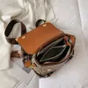 Usine en gros dames sac à bandoulière 3 couleurs classique rétro ceinture contraste portable porte-monnaie rue populaire imprimé sac à dos élégant ruban sac à main