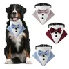 Colliers pour chien mignon réglable chat noeud papillon collier grand nœud Costume Costume E65B