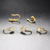 European and American Copper Inlaid Zircon U-Shaped Nose Clip Ear Bone Clip Non-Perforated Anti-Pain Puncture Nose Ring Jewelry