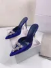 Европа классическая обувь высокие каблуки сандалии грубые буквы на каблуке