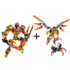 Bionicle Tahu Ikir Action Figures Building Block Toys for Kids Christmas Boy Gift Compatible Major Brand 71308 71303 209PCS Set AA244R