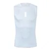 Magliette da ciclismo Top Intimo da ciclismo Strato base sportivo Maglia da ciclismo bianca Gilet riflettente Canotta da uomo Quick Dry Elastici Vest Maglia da bici da strada 230518